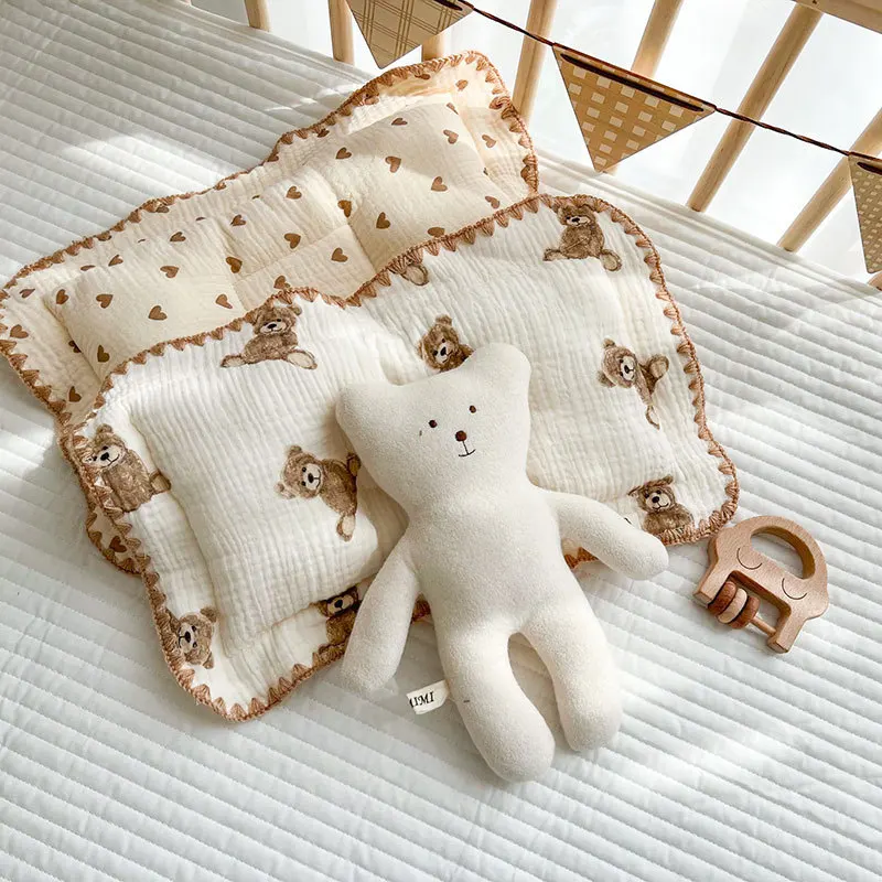 HAYANA 2022 New Baby Pillow Cotton Gauze Toddler Stereotype Lace Newborn Printing Pillow
HAYANA 2022 New Baby Pillow Cotton Gauze Toddler Stereotype Lace Newborn Printing Pillow