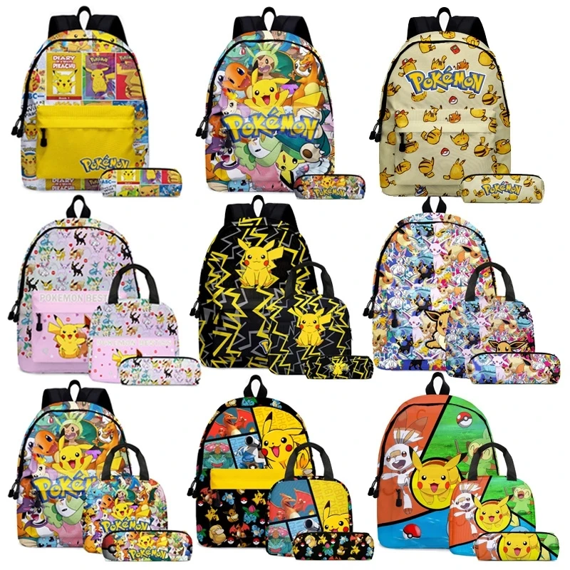 30 Style Pokemon School Bag Cartoon Pikachu Shoulder Bags Eevee Casual Canvas Bag Pocket Monster Student Bag Children's Day Gift
30 Style Pokemon School Bag Cartoon Pikachu Shoulder Bags Eevee Casual Canvas Bag Pocket Monster Student Bag Children's Day Gift
