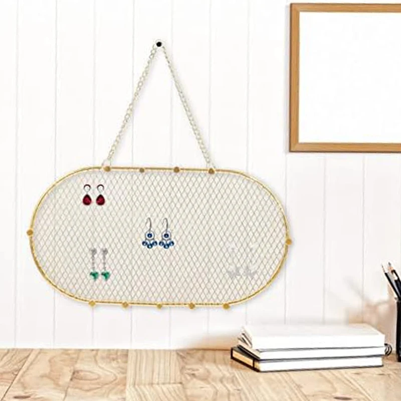2Piece Ring Bracelet Stud Earring Holder Wall Necklace Holder Hanging Holder Home Key Storage Shelf
2Piece Ring Bracelet Stud Earring Holder Wall Necklace Holder Hanging Holder Home Key Storage Shelf