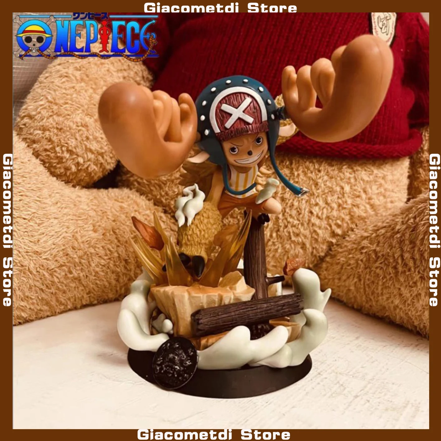 About 20.5cm One Piece Tony Tony Chopper Gk Strengthening Milu Deer Horn Statue Scenario Pvc Action Figures Model Dolls Toys Gi
About 20.5cm One Piece Tony Tony Chopper Gk Strengthening Milu Deer Horn Statue Scenario Pvc Action Figures Model Dolls Toys Gi