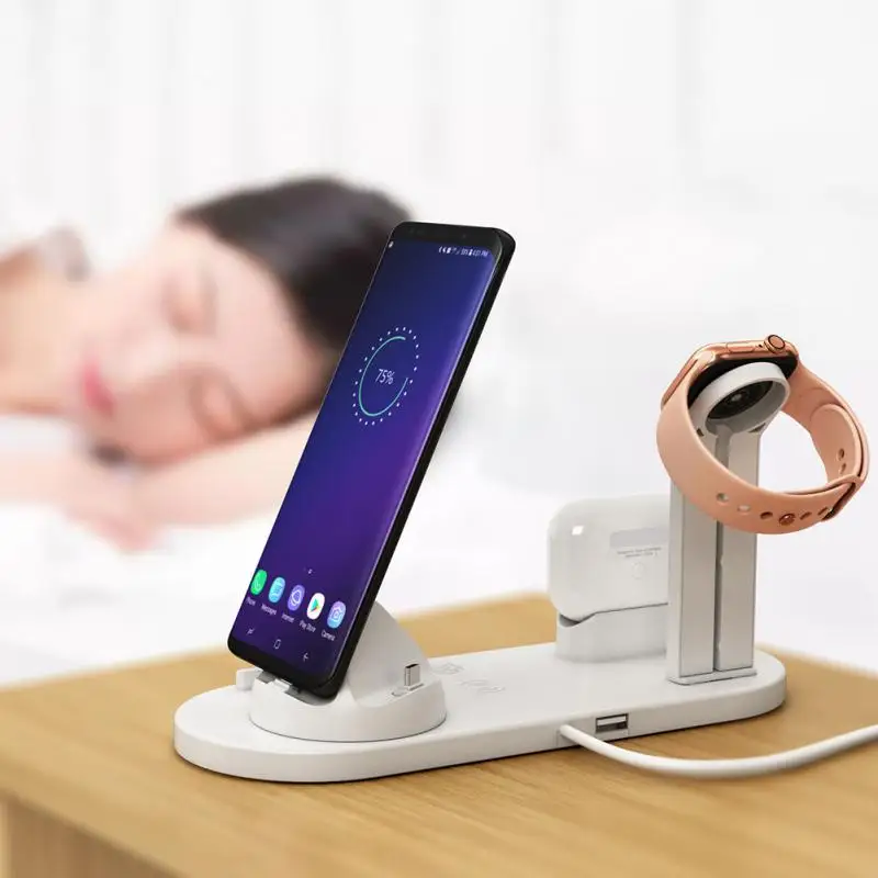 Three-in-one Wireless Charger Suitable for iPhone Android Samsung Mobile Phone Apple Watch Headset Wireless Charger Bracket
Three-in-one Wireless Charger Suitable for iPhone Android Samsung Mobile Phone Apple Watch Headset Wireless Charger Bracket