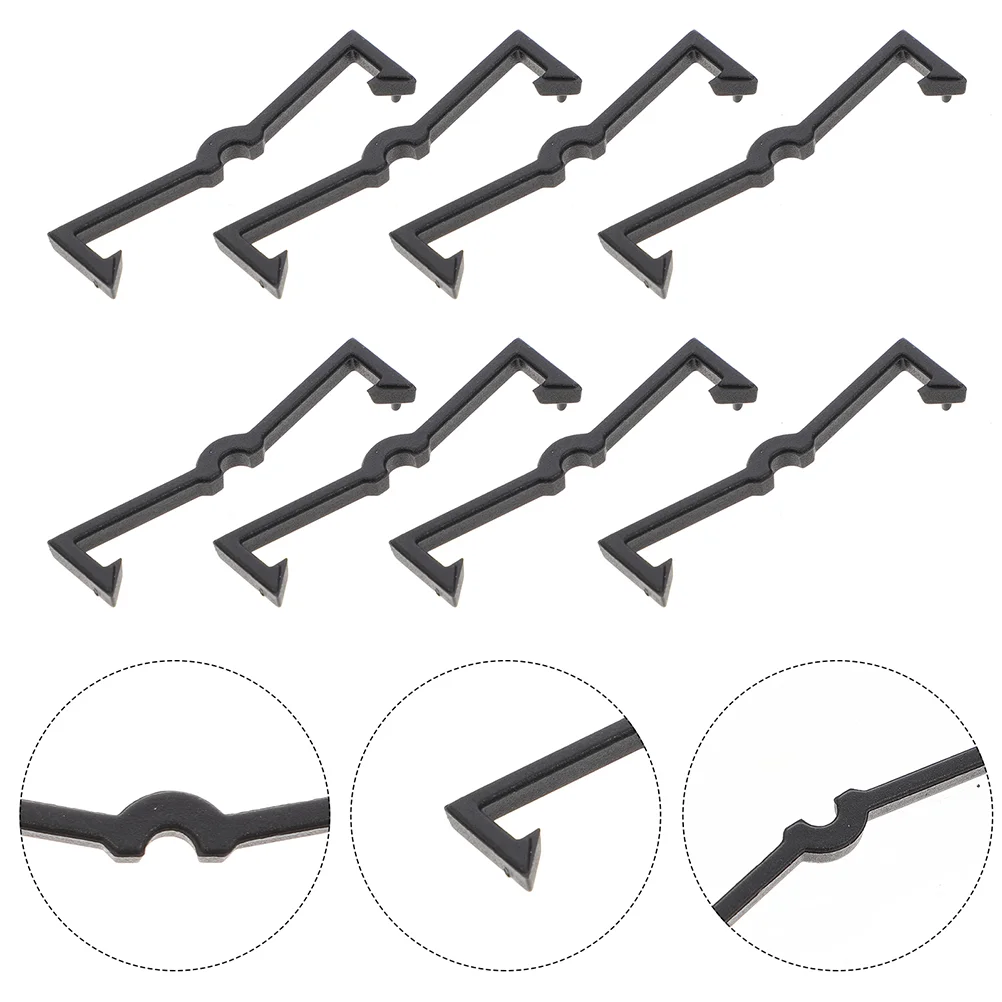 50 Pcs Hook Fastening Buckle Peg Board Accessories Pegboard Clips Hanging Plastic Secure Hooks
50 Pcs Hook Fastening Buckle Peg Board Accessories Pegboard Clips Hanging Plastic Secure Hooks