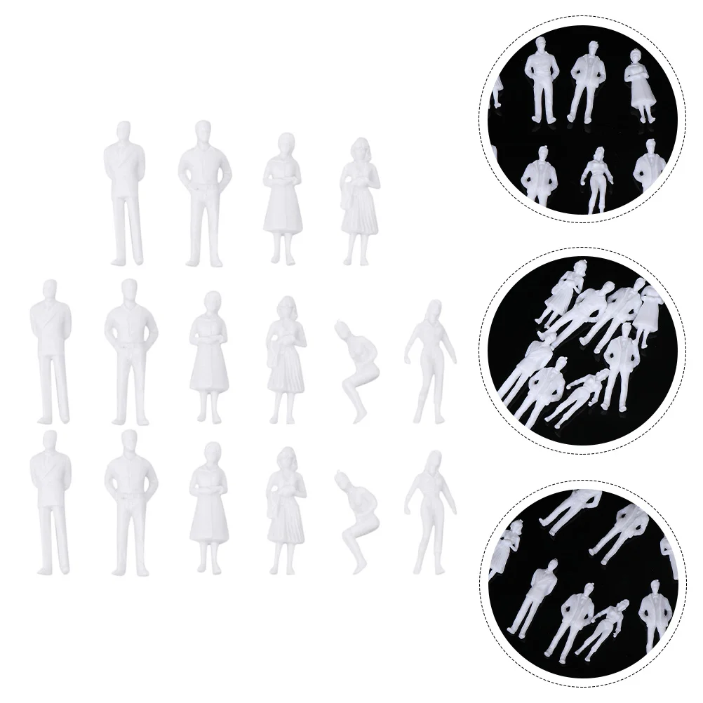 30 Pcs Sand Table White Villain Miniature Models Stuffing Figurine People Scale Human Body Layout Figures
30 Pcs Sand Table White Villain Miniature Models Stuffing Figurine People Scale Human Body Layout Figures