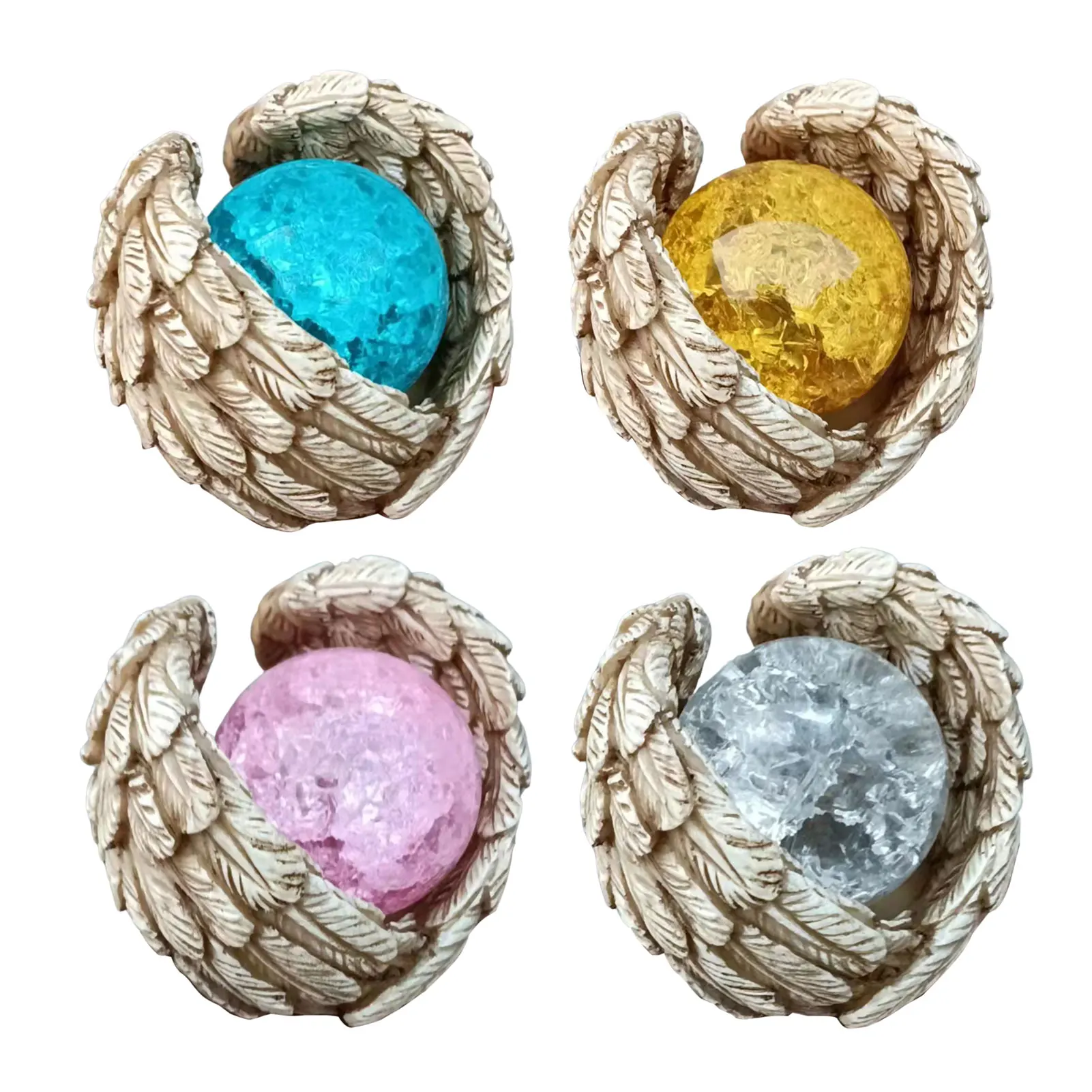 Angel Wings Memorial Ornament Crystally Ball With Angel Wings Holder Fine Resin Quality Charming Memorial Christmas Ornaments
Angel Wings Memorial Ornament Crystally Ball With Angel Wings Holder Fine Resin Quality Charming Memorial Christmas Ornaments