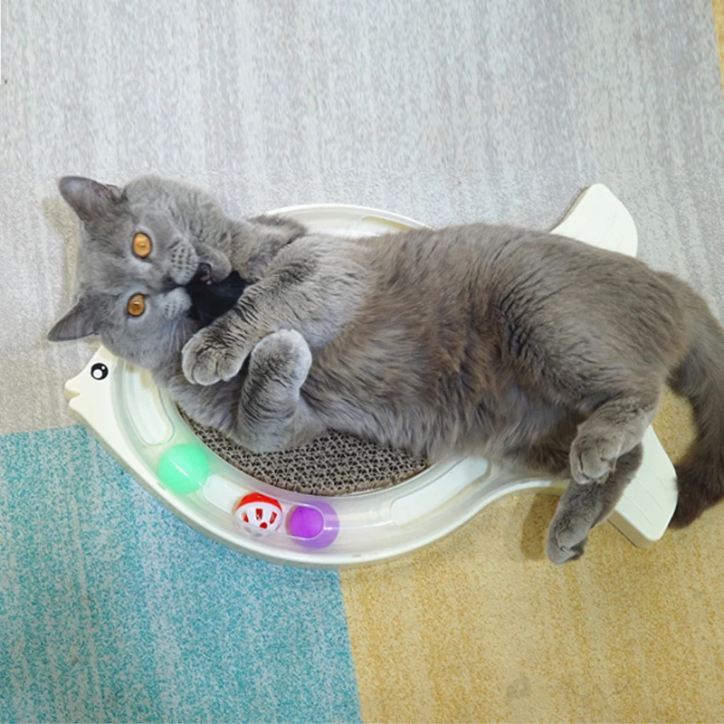 Cat Toy Fish-shaped Cat Scratch Board Spring Rat Colorful Rolling Ball Cat Paradise Cat Scraper Sofa Pet Toy House For Cats Toys
Cat Toy Fish-shaped Cat Scratch Board Spring Rat Colorful Rolling Ball Cat Paradise Cat Scraper Sofa Pet Toy House For Cats Toys