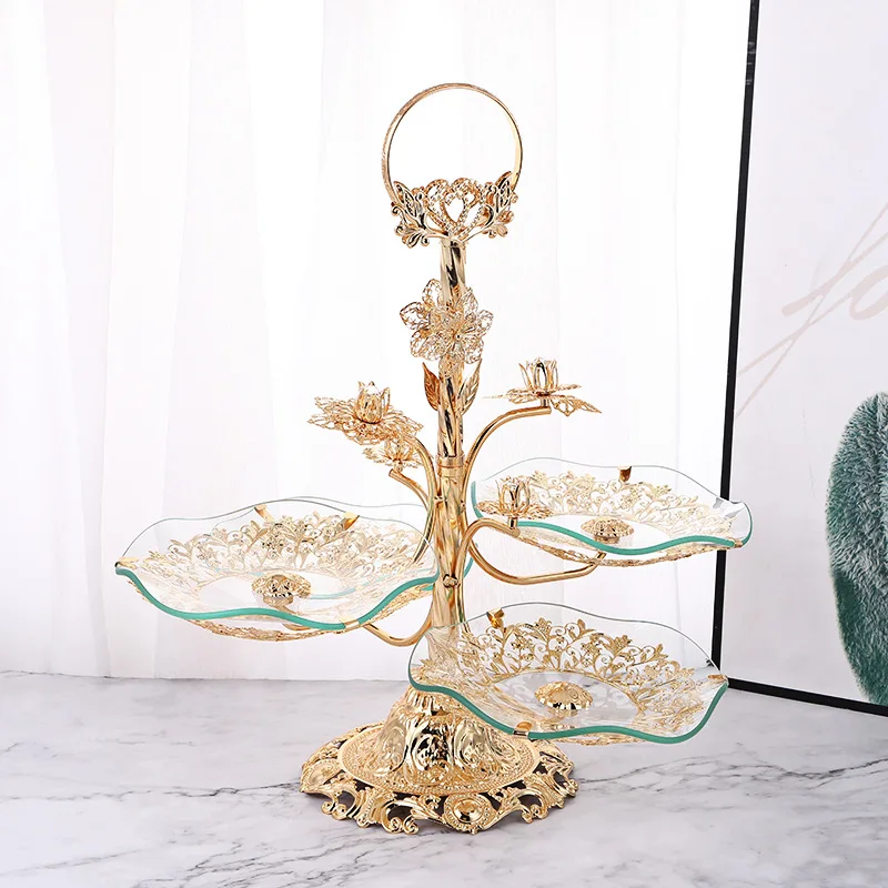 Light luxurystyle creative home living room cafe coffee table crystal fruit plate tempered glassmulti-layer Europeanfruit plate
Light luxurystyle creative home living room cafe coffee table crystal fruit plate tempered glassmulti-layer Europeanfruit plate