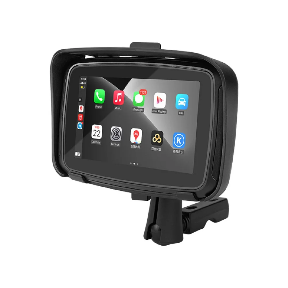 Universal Wireless CarPlay Display screen for Motorcycles gps navigator carplay auto GPS BT 5 inch waterproof
Universal Wireless CarPlay Display screen for Motorcycles gps navigator carplay auto GPS BT 5 inch waterproof