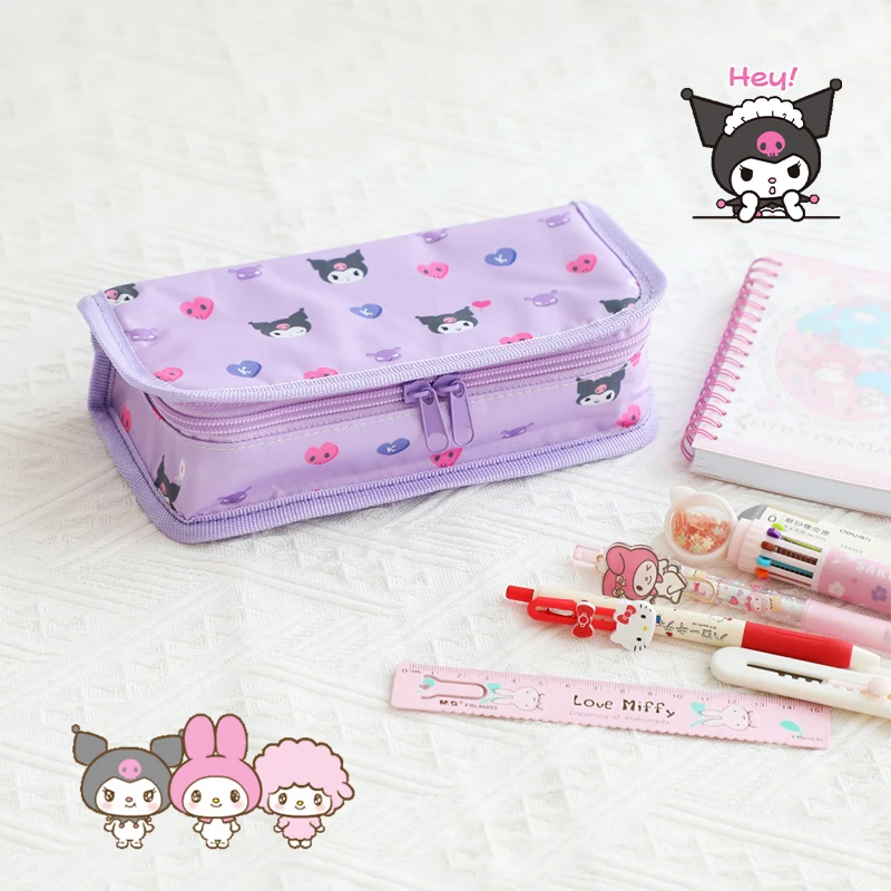Anime Kuromi Pencil Case Kawaii Sanrio Mymelody Pochacco Cartoon Cute Student Desktop Stationery Box Storage Bag Toys Gifts
Anime Kuromi Pencil Case Kawaii Sanrio Mymelody Pochacco Cartoon Cute Student Desktop Stationery Box Storage Bag Toys Gifts