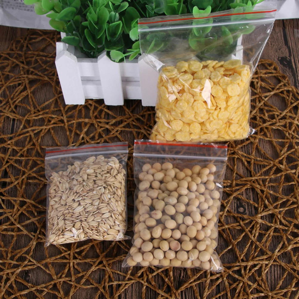 Food Little Item for Storage Bags Poly Bags Zipper Resealable Transparent Clear 100pcs 5x7cm Sealing Bags
Food Little Item for Storage Bags Poly Bags Zipper Resealable Transparent Clear 100pcs 5x7cm Sealing Bags