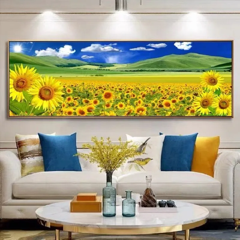 5D Diamond Painting Sunflower Full Diamond Art Embroidery Large Home Decor Living Room Office Diamond Cross Stitch Kits
5D Diamond Painting Sunflower Full Diamond Art Embroidery Large Home Decor Living Room Office Diamond Cross Stitch Kits