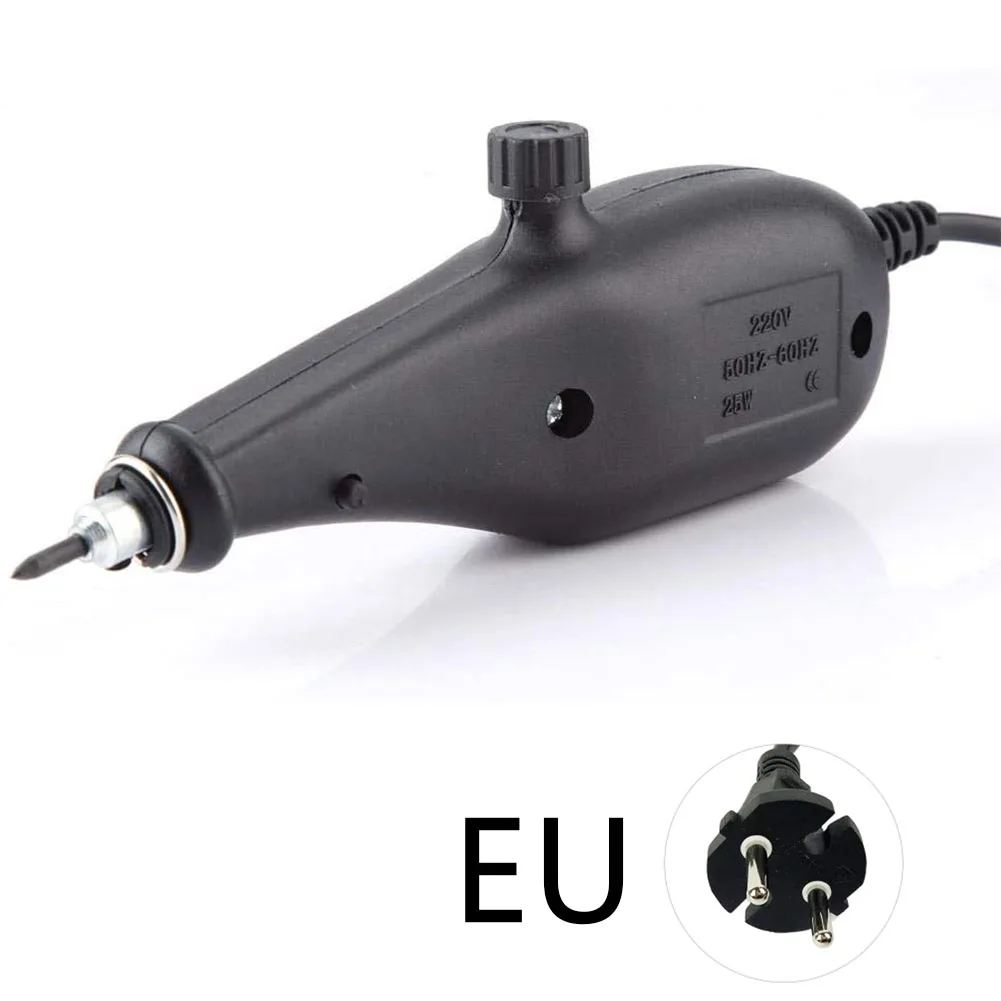 Electric Engraver EU 220V 25W Black For Chiseling Tips On Metal Wooden Glass Plastic Ceramics Stone
Electric Engraver EU 220V 25W Black For Chiseling Tips On Metal Wooden Glass Plastic Ceramics Stone