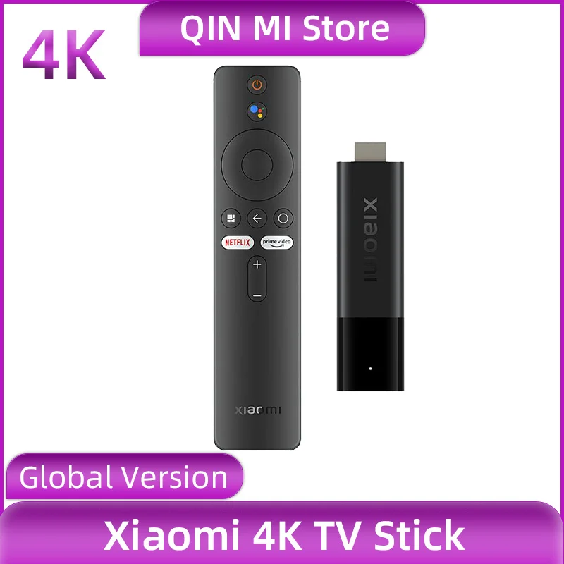 Global Version Xiaomi Mi TV Stick 4K Android 11.0 Portable 4K Streaming Media 2GB 8GB Multi Language TV Dongle
Global Version Xiaomi Mi TV Stick 4K Android 11.0 Portable 4K Streaming Media 2GB 8GB Multi Language TV Dongle