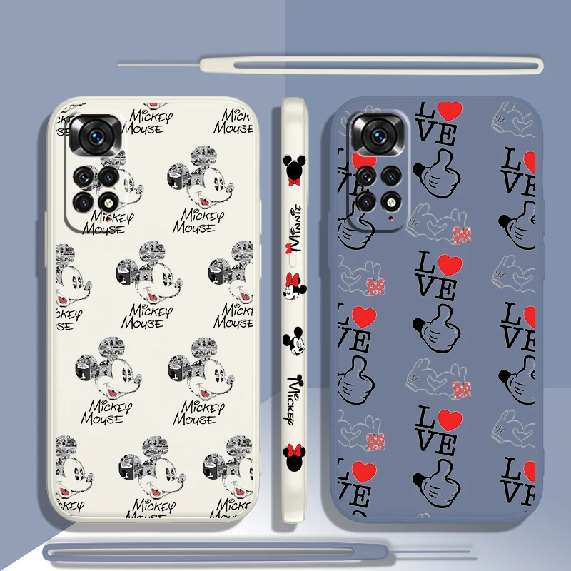 Cute Mickey Cartoon Phone Case For Xiaomi Redmi Note 11 11S 10 10S 9 9S 9T 8 8T 7 5 Pro Plus Liquid Left Rope Cover Coque Capa
Cute Mickey Cartoon Phone Case For Xiaomi Redmi Note 11 11S 10 10S 9 9S 9T 8 8T 7 5 Pro Plus Liquid Left Rope Cover Coque Capa