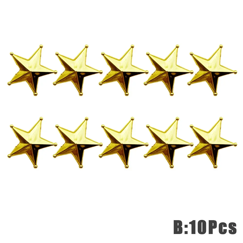 Золотые звездочки для елки, набор из 10 штук
Золотые звездочки для елки, набор из 10 штук
