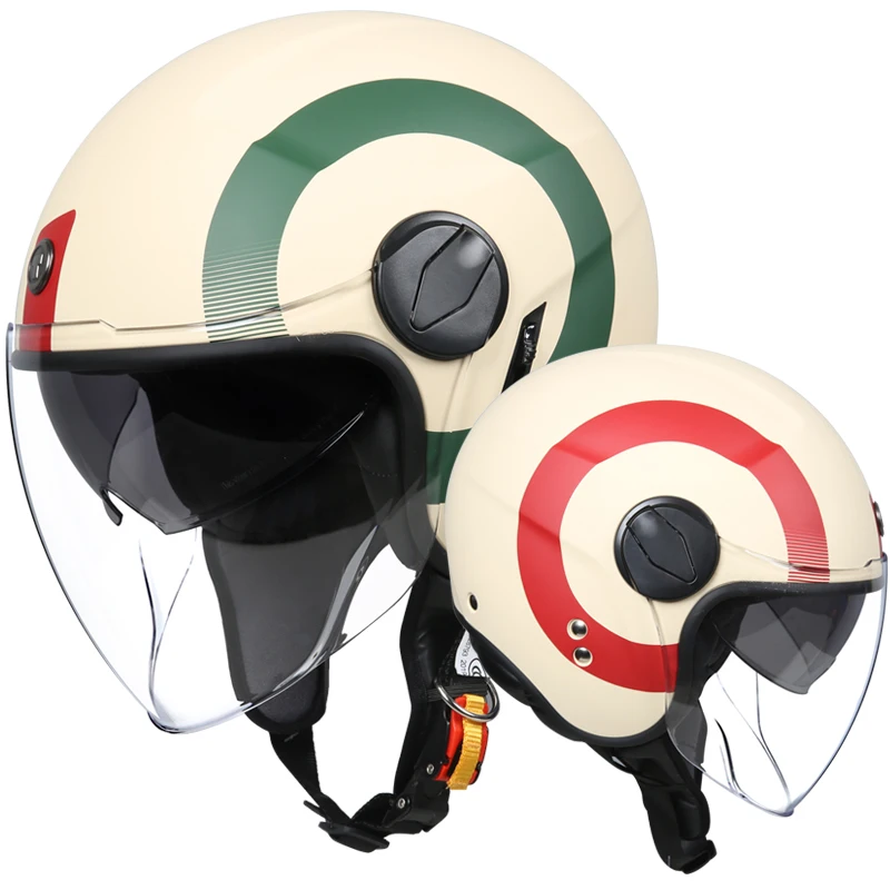 TORC motorcycle retro helmet men and women summer double lens half helmet gray electric light helmet personality fa
TORC motorcycle retro helmet men and women summer double lens half helmet gray electric light helmet personality fa