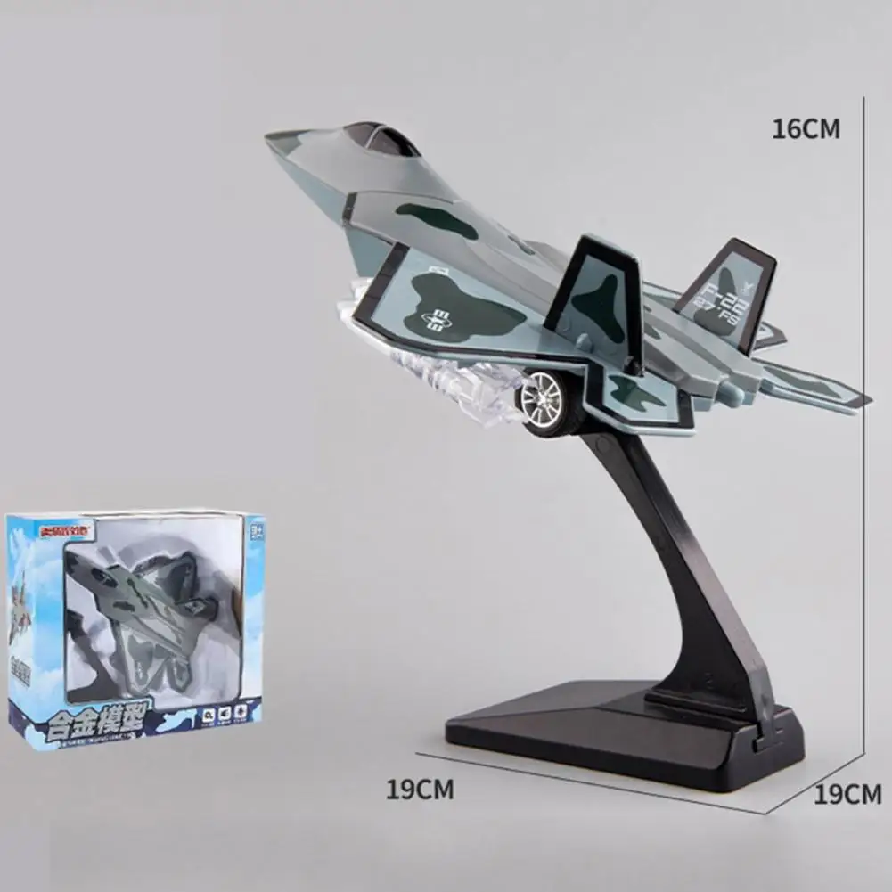 Children F22 Fighter Model Ornaments With Sound Light Simulation Alloy Bomber Aircraft Model Toys For Kids Gifts
Children F22 Fighter Model Ornaments With Sound Light Simulation Alloy Bomber Aircraft Model Toys For Kids Gifts