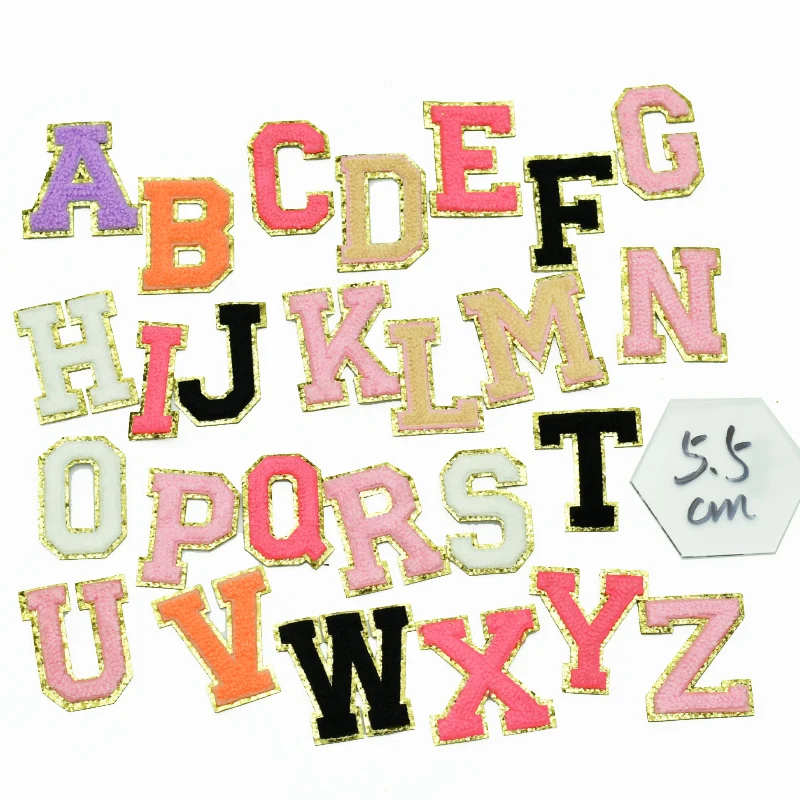 1 Letter Strong self adhesive Sticker Double Sided Tape Letter Patches Chenille Embroidery Clothing Sticker DIY Sewing supplier
1 Letter Strong self adhesive Sticker Double Sided Tape Letter Patches Chenille Embroidery Clothing Sticker DIY Sewing supplier