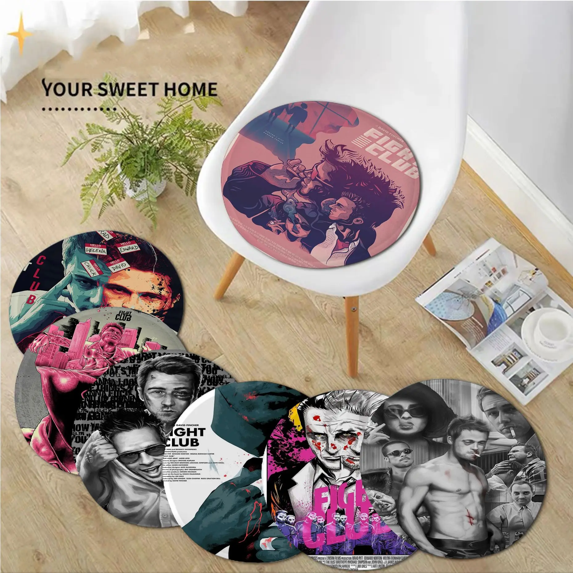 Fight Club Tie Rope Seat Cushion Office Dining Stool Pad Sponge Sofa Mat Non-Slip Buttocks Pad
Fight Club Tie Rope Seat Cushion Office Dining Stool Pad Sponge Sofa Mat Non-Slip Buttocks Pad