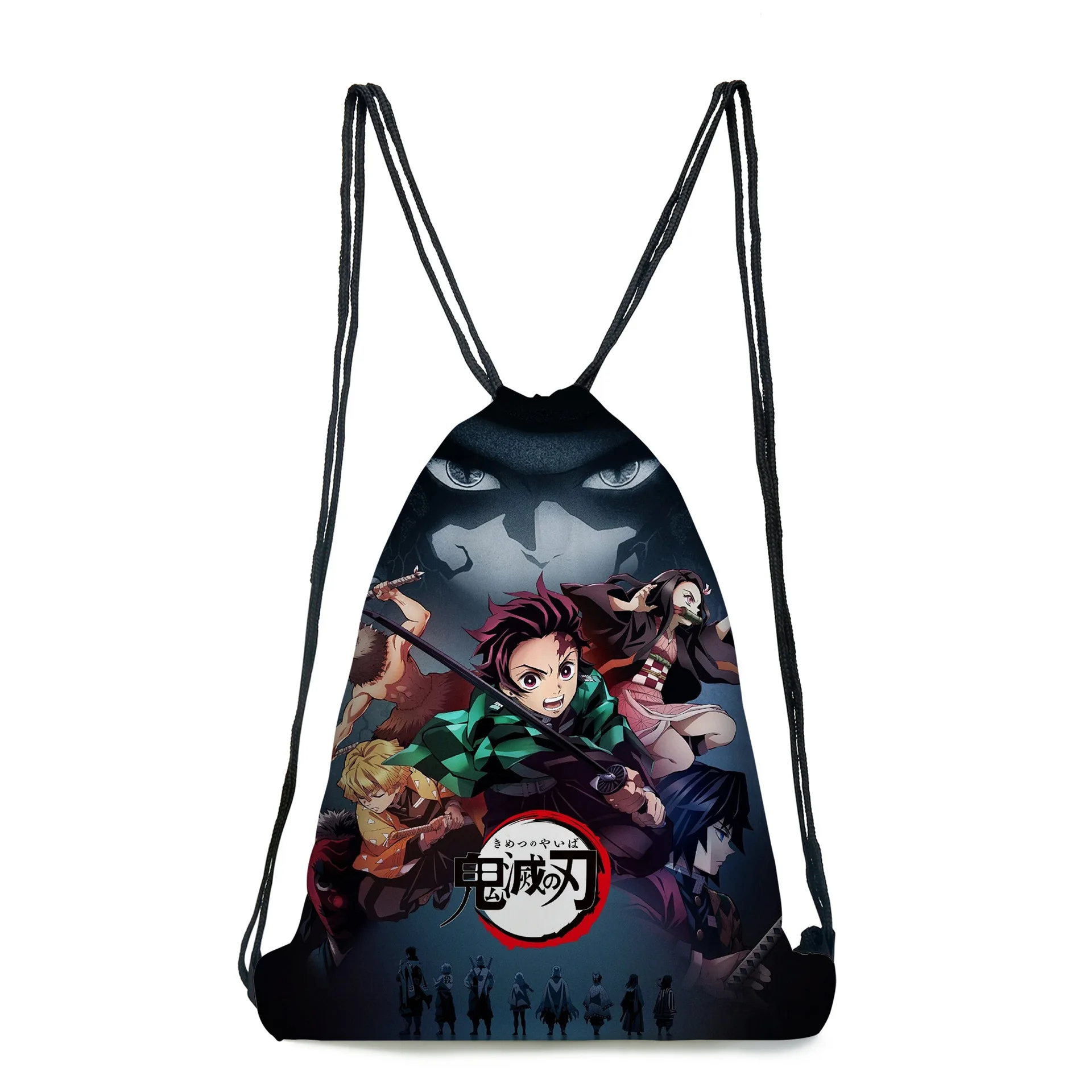 3D New Shoulder Bag Ghost Slayer Blade Surrounding Drawstring Bag Backpack Drawstring Pocket Primary and Middle School Students
3D New Shoulder Bag Ghost Slayer Blade Surrounding Drawstring Bag Backpack Drawstring Pocket Primary and Middle School Students