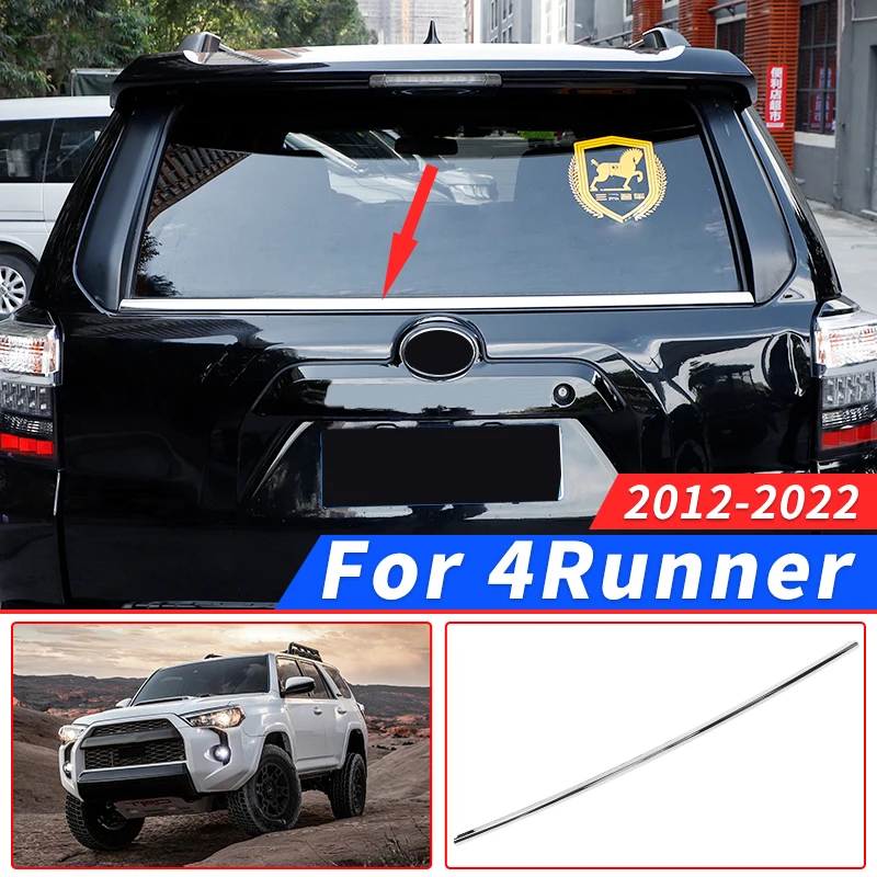 For 2012-2022 Toyota 4Runner TRD Pro Sport SR5 Premium Off-Road Rear Window Decoration Modification N280 Tailgate Accessories
For 2012-2022 Toyota 4Runner TRD Pro Sport SR5 Premium Off-Road Rear Window Decoration Modification N280 Tailgate Accessories