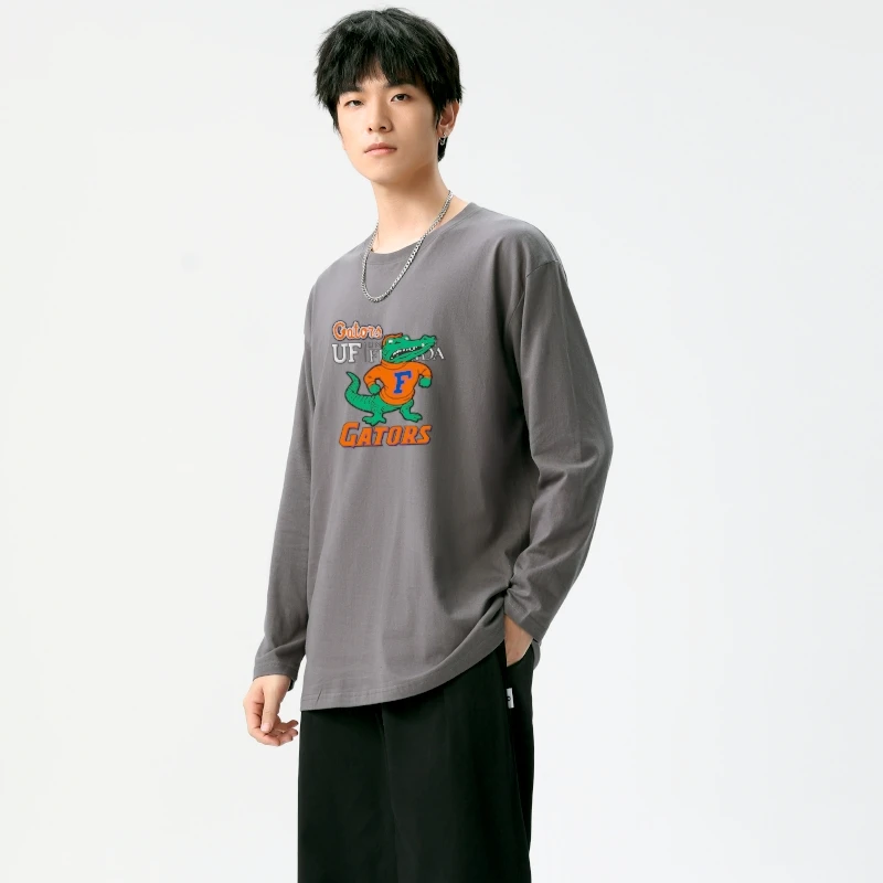 Men Cotton T Shirt DIY Long Sleeve Tops Crocod Printed T-shirt Custom Design LOGO Picture Text OEM Tees
Men Cotton T Shirt DIY Long Sleeve Tops Crocod Printed T-shirt Custom Design LOGO Picture Text OEM Tees