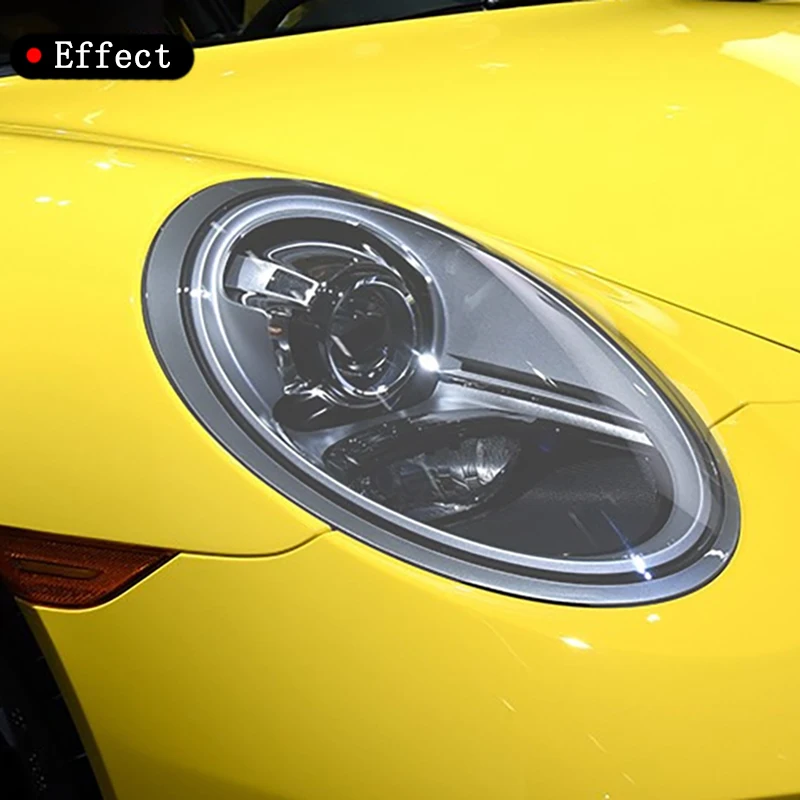 Защитная пленка для передних фар автомобиля для Porsche 911 2011 2022, дымчато-черная Прозрачная защитная наклейка из ТПУ
Защитная пленка для передних фар автомобиля для Porsche 911 2011 2022, дымчато-черная Прозрачная защитная наклейка из ТПУ