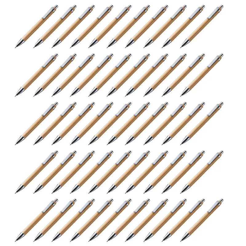 50Pcs/Lot Bamboo Ballpoint Pen Stylus Contact Pen Office & School Supplies Pens & Writing Supplies Gifts With Blue Ink
50Pcs/Lot Bamboo Ballpoint Pen Stylus Contact Pen Office & School Supplies Pens & Writing Supplies Gifts With Blue Ink