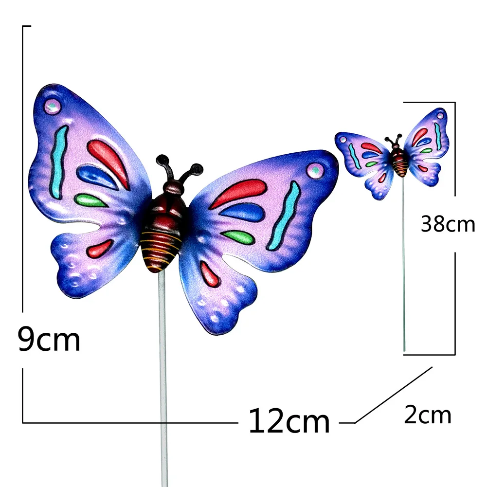 4pcs Colorful Butterfly Garden Stake Decor Garden Art Ornament Butterfly Stakes Outdoor Yard Planter Flower Pots Decoration
4pcs Colorful Butterfly Garden Stake Decor Garden Art Ornament Butterfly Stakes Outdoor Yard Planter Flower Pots Decoration
