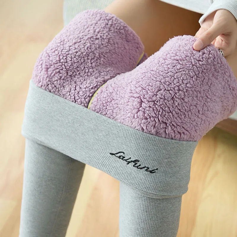 Winter Thick Warm Plush Pants Women Fashion High Waist Tight Fleece Trousers Woman Solid Color Casual Stretchy Leggings
Winter Thick Warm Plush Pants Women Fashion High Waist Tight Fleece Trousers Woman Solid Color Casual Stretchy Leggings