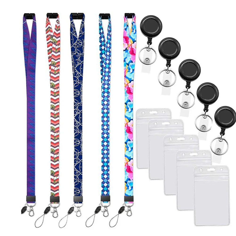 5 Sets Game Cards Covers Sleeves Protective Lanyards Id Badges Anti-scratch Retractable Women
5 Sets Game Cards Covers Sleeves Protective Lanyards Id Badges Anti-scratch Retractable Women