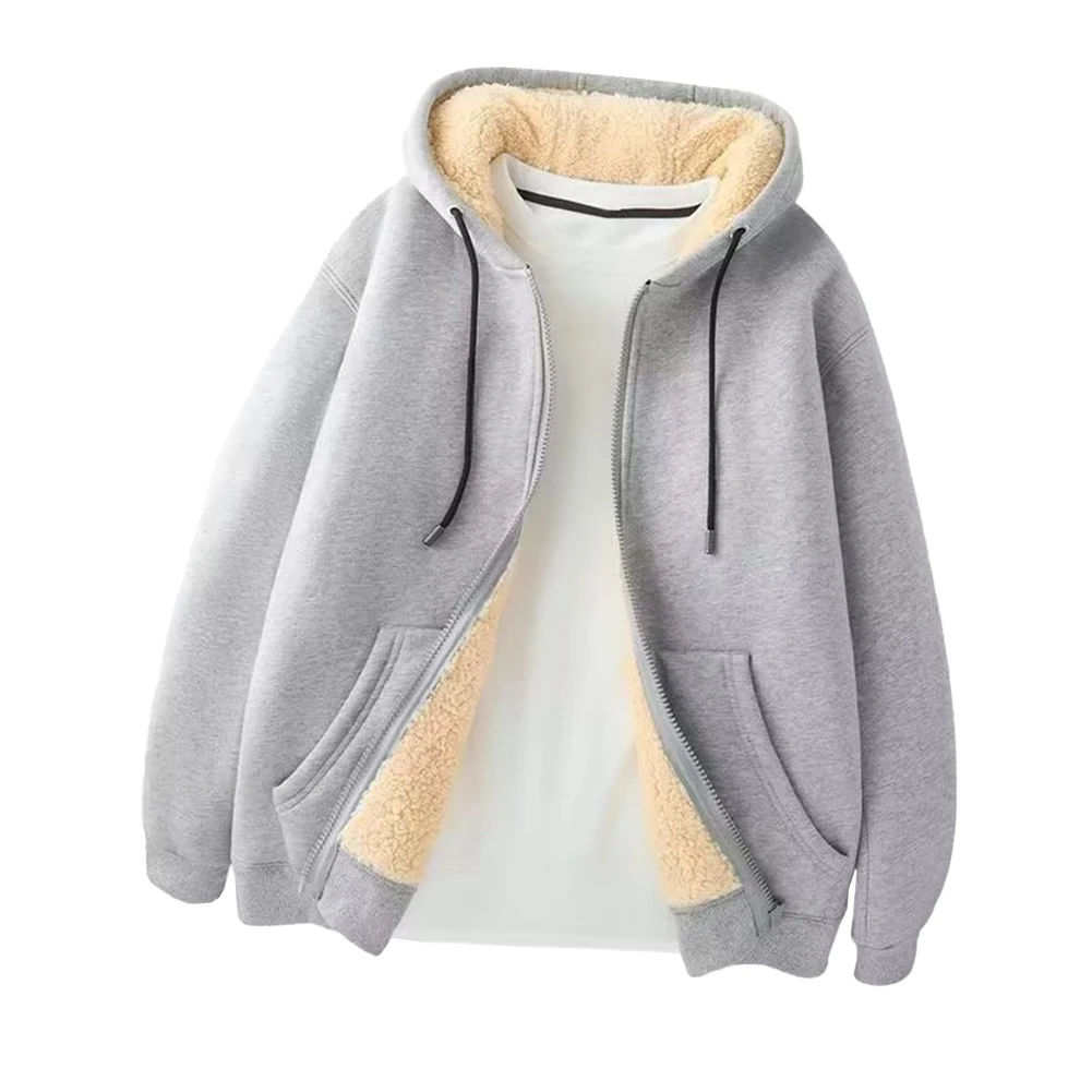 New Men's Hooded Cardigans Outdoor Winter Warm Padded Fleece Lined Hoodies Thicken Jackets Coats Zip Up Overcoat Outwear
New Men's Hooded Cardigans Outdoor Winter Warm Padded Fleece Lined Hoodies Thicken Jackets Coats Zip Up Overcoat Outwear