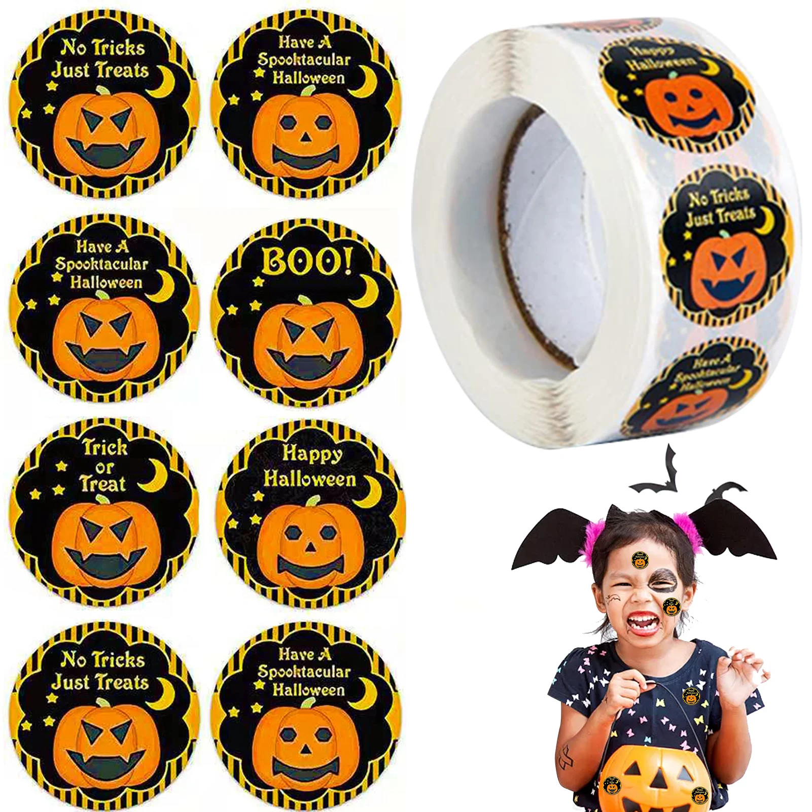 Halloween Stickers 500 PCS Halloween Stickers 500 PCS Halloween Stickers For Kids Teens Adults Classic Pattern Pumpkin Sticker
Halloween Stickers 500 PCS Halloween Stickers 500 PCS Halloween Stickers For Kids Teens Adults Classic Pattern Pumpkin Sticker
