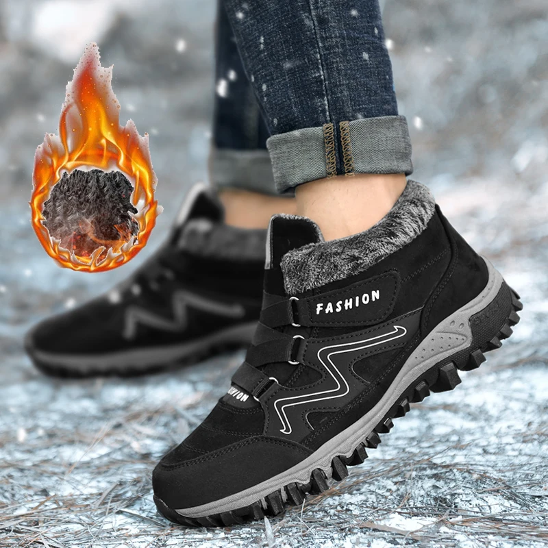2022 Winter Men Boots Keep Warm Fur Snow Boots Women Winter Work Casual Shoes Sneakers Rubber Ankle Boots Unisex Free Shipping
2022 Winter Men Boots Keep Warm Fur Snow Boots Women Winter Work Casual Shoes Sneakers Rubber Ankle Boots Unisex Free Shipping