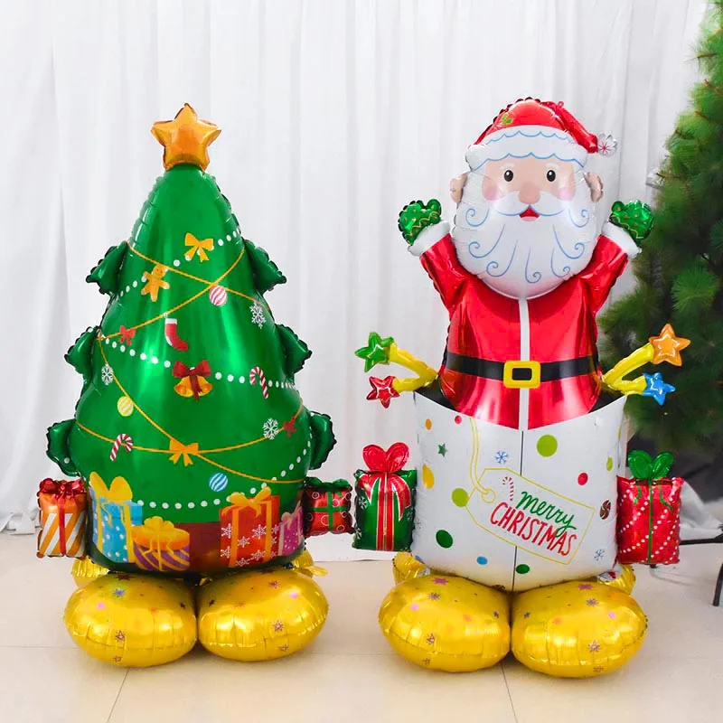 Large Christmas Foil Balloon Santa Claus Snowman Xmas Tree Standding Balloon Christmas Decor 2024 Navidad New Year Party Gift
Large Christmas Foil Balloon Santa Claus Snowman Xmas Tree Standding Balloon Christmas Decor 2024 Navidad New Year Party Gift