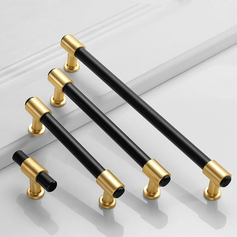 Nordic Black Gold Furniture Cabinet Drawer Handle Modern Cupboard Kitchen Wardrobe Door Pull Dresser Closet Knob Metal Zinc
Nordic Black Gold Furniture Cabinet Drawer Handle Modern Cupboard Kitchen Wardrobe Door Pull Dresser Closet Knob Metal Zinc