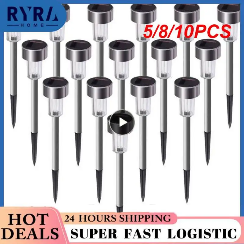 5/8/10PCS 4.54.529.5cm Decorative Lamp Automatically Three Light Color Outdoor Garden Lamp Walkway Lighting Outdoor Light
5/8/10PCS 4.54.529.5cm Decorative Lamp Automatically Three Light Color Outdoor Garden Lamp Walkway Lighting Outdoor Light