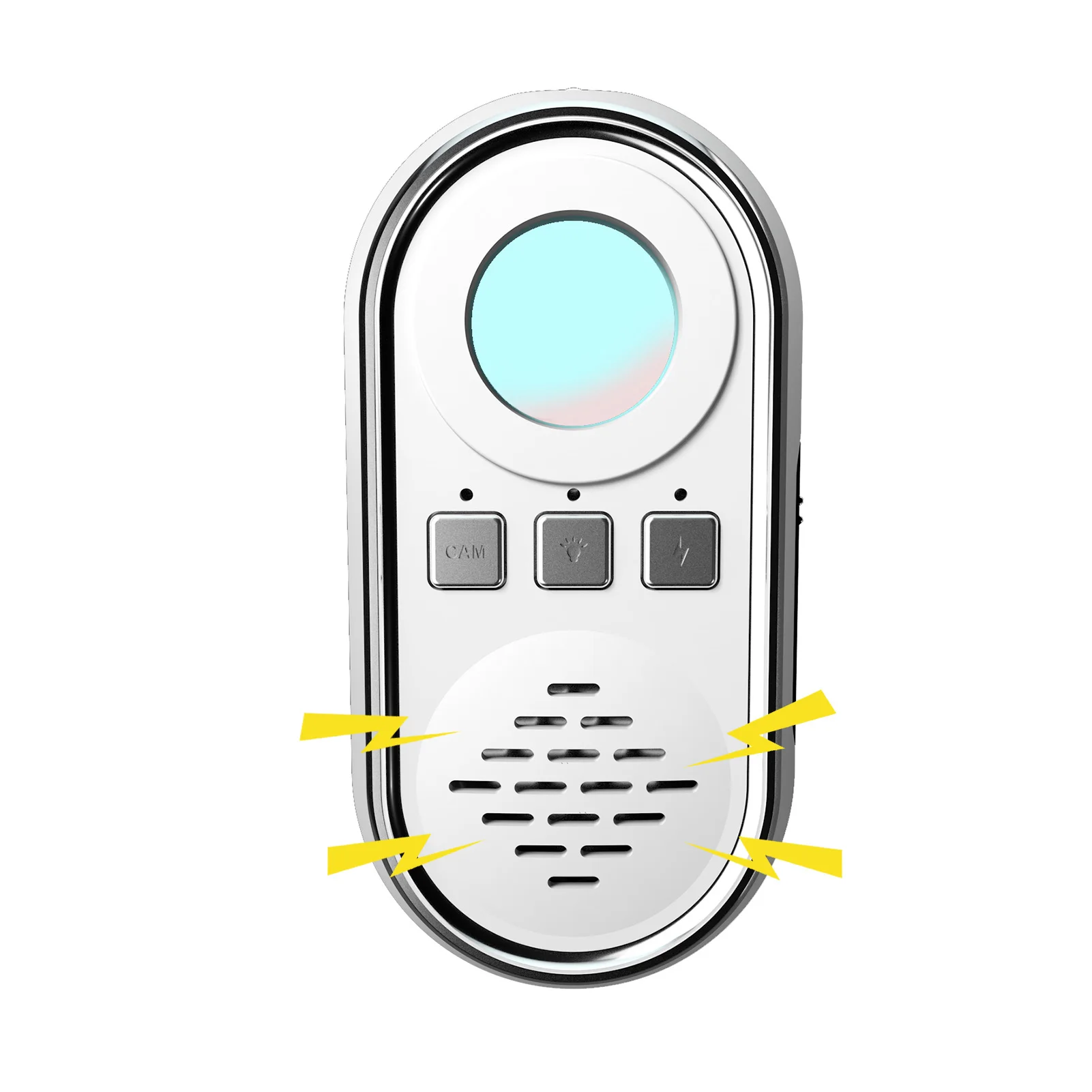 Invisible Camera Detectors Wireless Bugs Finder 3 In 1 Portable Bugs Finder Device With Safesound Personal Alarm And Mini LED
Invisible Camera Detectors Wireless Bugs Finder 3 In 1 Portable Bugs Finder Device With Safesound Personal Alarm And Mini LED