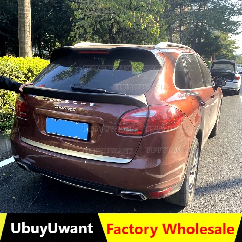 Real Carbon Fiber Rear Wing Trunk Lip Roof Spoiler For Porsche Cayenne 958 2011 2012 2013 2014 YEAR
Real Carbon Fiber Rear Wing Trunk Lip Roof Spoiler For Porsche Cayenne 958 2011 2012 2013 2014 YEAR