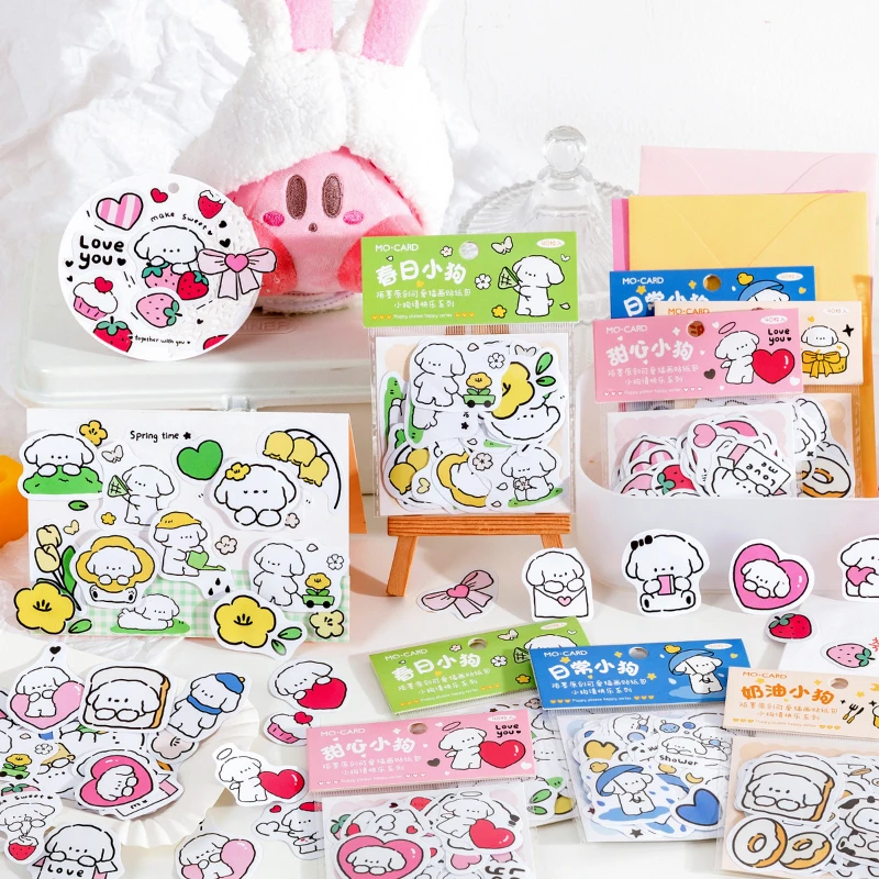 40Pcs/Pack Cute Puppy Stationery Stickers Kawaii Aesthetic Labels Letters Seal Scrapbooking Decor Diary Collage For School Kids
40Pcs/Pack Cute Puppy Stationery Stickers Kawaii Aesthetic Labels Letters Seal Scrapbooking Decor Diary Collage For School Kids