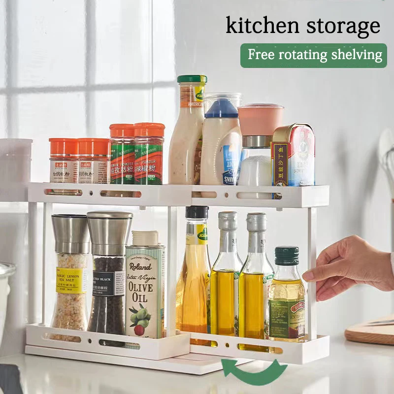 Multi-Function Rotating Storage Shelf for Kitchen Spice Organizer Rack Multilayer Cabinet Drawers Organizer Kitchen Storage Rack
Multi-Function Rotating Storage Shelf for Kitchen Spice Organizer Rack Multilayer Cabinet Drawers Organizer Kitchen Storage Rack