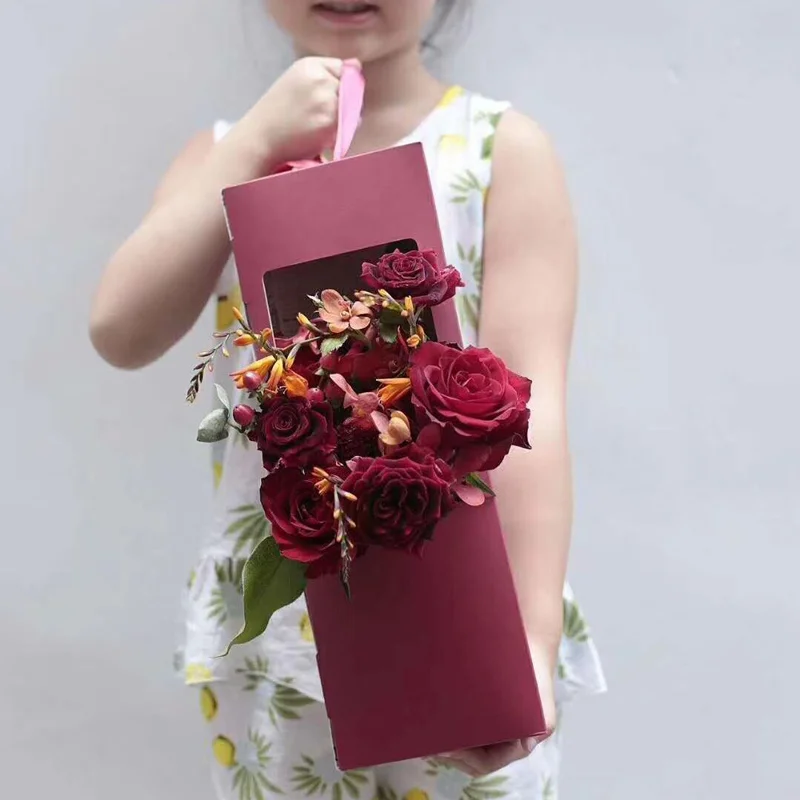 5pcs Portable Flowers Bouquet Triangle Folding Boxes Flower Arrangement Wrapping Carton Valentine's Day Holiday Gift Packageing
5pcs Portable Flowers Bouquet Triangle Folding Boxes Flower Arrangement Wrapping Carton Valentine's Day Holiday Gift Packageing
