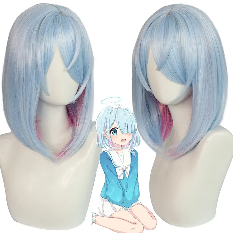 Anime Blue Archive Game Cos Arona Role Playing BOBO Head Styling Close Face Short Hair 33cm Cartoon Cute Woven Cosplay Wig
Anime Blue Archive Game Cos Arona Role Playing BOBO Head Styling Close Face Short Hair 33cm Cartoon Cute Woven Cosplay Wig