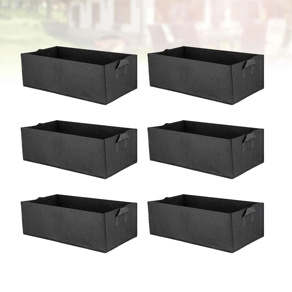 6pcs Square Planting Bag Root Control Bag Vegetables Plant Flower Nursery Bag Gallon Greenhouse Planter Garden Tool (Black
6pcs Square Planting Bag Root Control Bag Vegetables Plant Flower Nursery Bag Gallon Greenhouse Planter Garden Tool (Black