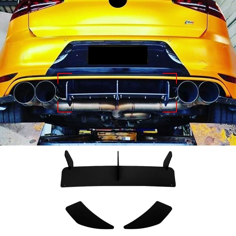 for Golf 7R Golf 7 R 2013-2016 Glossy Black Rear Bumper Diffuser Splitter Spoiler Fins Trim
for Golf 7R Golf 7 R 2013-2016 Glossy Black Rear Bumper Diffuser Splitter Spoiler Fins Trim