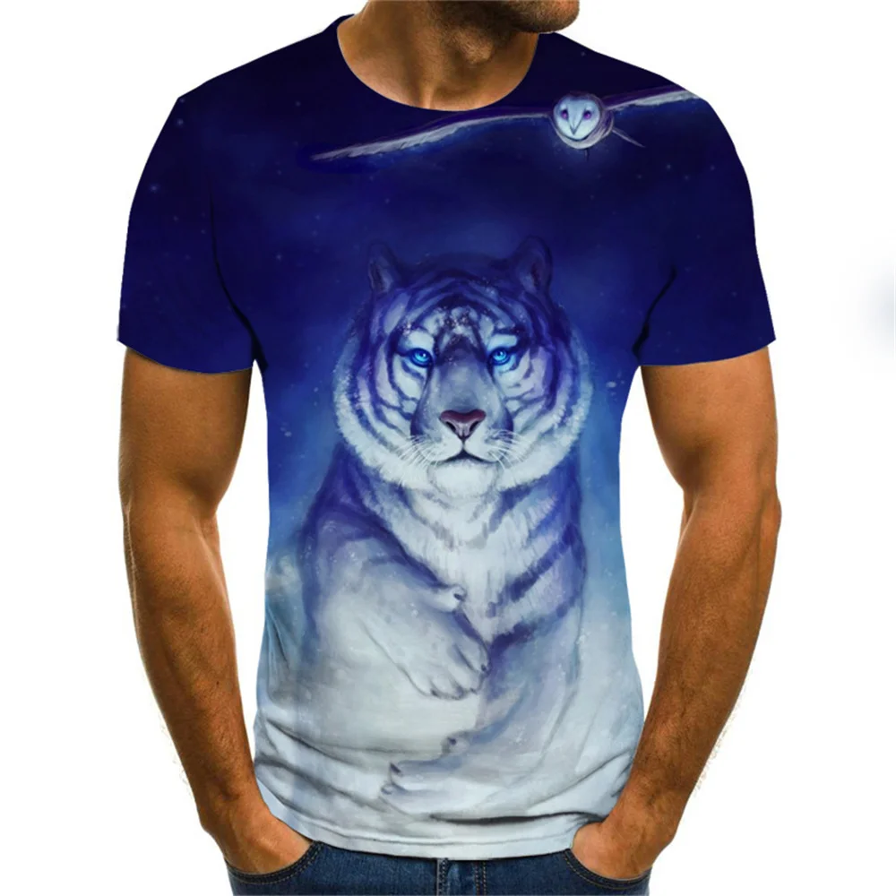2022 new print domineering cartoon tiger T-shirt fashion trend o-neck Casual Short Sleeve comfortable hip hop Street T-shirt
2022 new print domineering cartoon tiger T-shirt fashion trend o-neck Casual Short Sleeve comfortable hip hop Street T-shirt