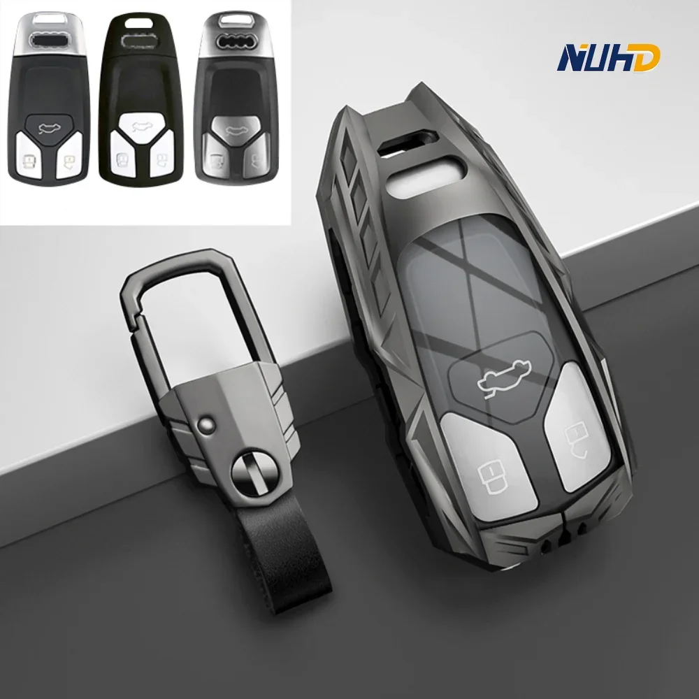 Zinc Alloy Car Key Case Keychain for Audi A4 B9 A5 A6 8S 8W Q5 Q7 4M S4 S5 S7 TT TTS TFSI RS Car Key Cover Protector Accessories
Zinc Alloy Car Key Case Keychain for Audi A4 B9 A5 A6 8S 8W Q5 Q7 4M S4 S5 S7 TT TTS TFSI RS Car Key Cover Protector Accessories
