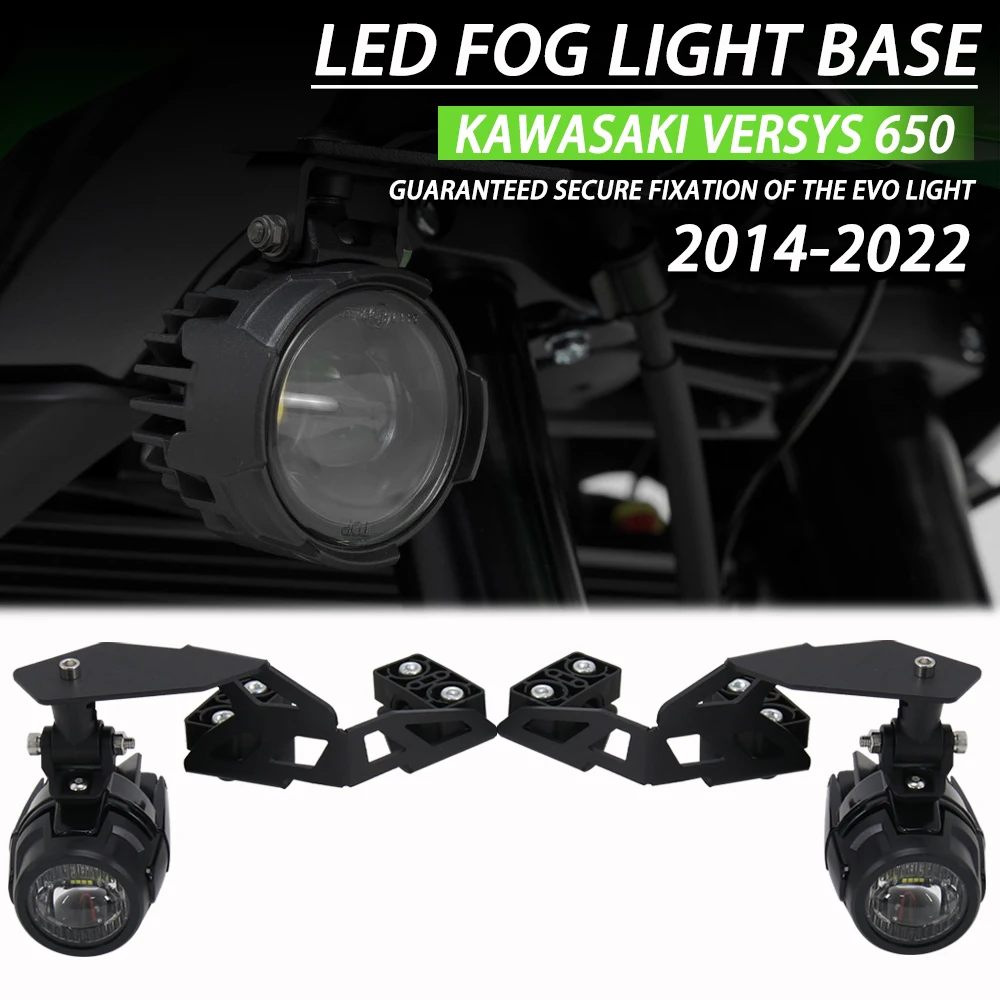 Versys 650 New 2014 - 2022 Motorcycle Accessories Fog lamp Spotlight Bracket Holder Spot Light Mount For Kawasaki Versys 650
Versys 650 New 2014 - 2022 Motorcycle Accessories Fog lamp Spotlight Bracket Holder Spot Light Mount For Kawasaki Versys 650