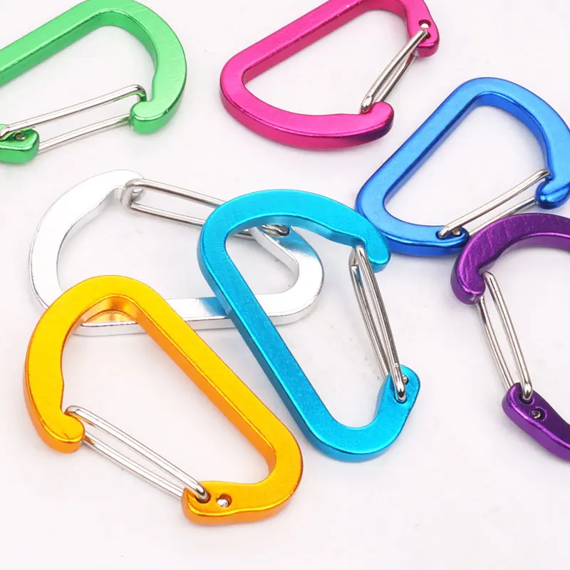6Pcs 4 Number Carabiner Clip Set Aluminum D-Ring Locking Durable Carabiners Keychain Hook for Camping Climbing Hiking Equipment
6Pcs 4 Number Carabiner Clip Set Aluminum D-Ring Locking Durable Carabiners Keychain Hook for Camping Climbing Hiking Equipment