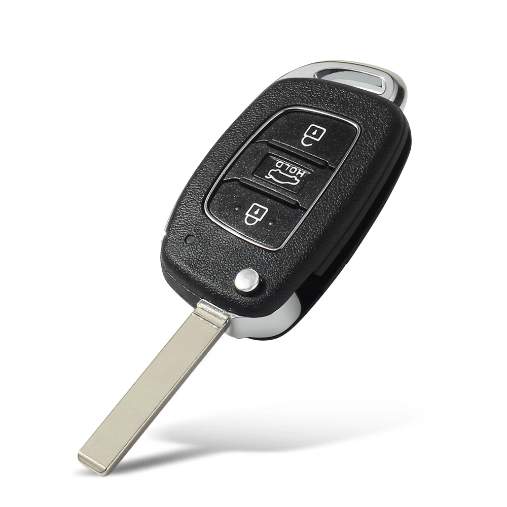 KEYYOU новый корпус дистанционного ключа автомобиля для Hyundai Solaris Creta Ix25 Kona Tucson Sonata I40 Ix35 I20 Ix45 2017-2019