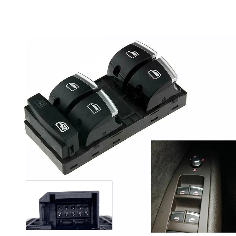 For Audi A4 S4 RS4 Q7 S6 RS6 C6 Avant 2005-2011 Car Accessories Power Window Control Switch Console Lifter Button
For Audi A4 S4 RS4 Q7 S6 RS6 C6 Avant 2005-2011 Car Accessories Power Window Control Switch Console Lifter Button